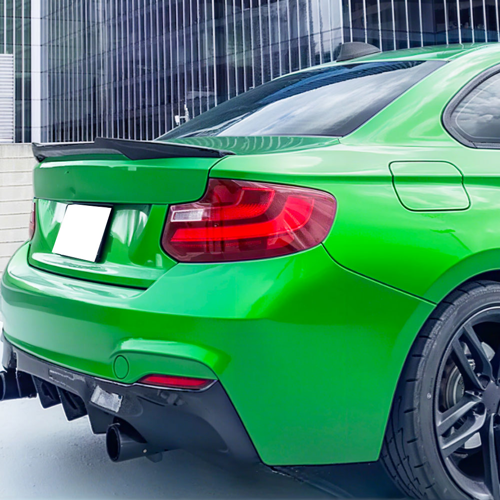 ST Style Gloss Black Trunk Spoiler For BMW M2 F87 / 2 Series F22/F23 (2014-2021)