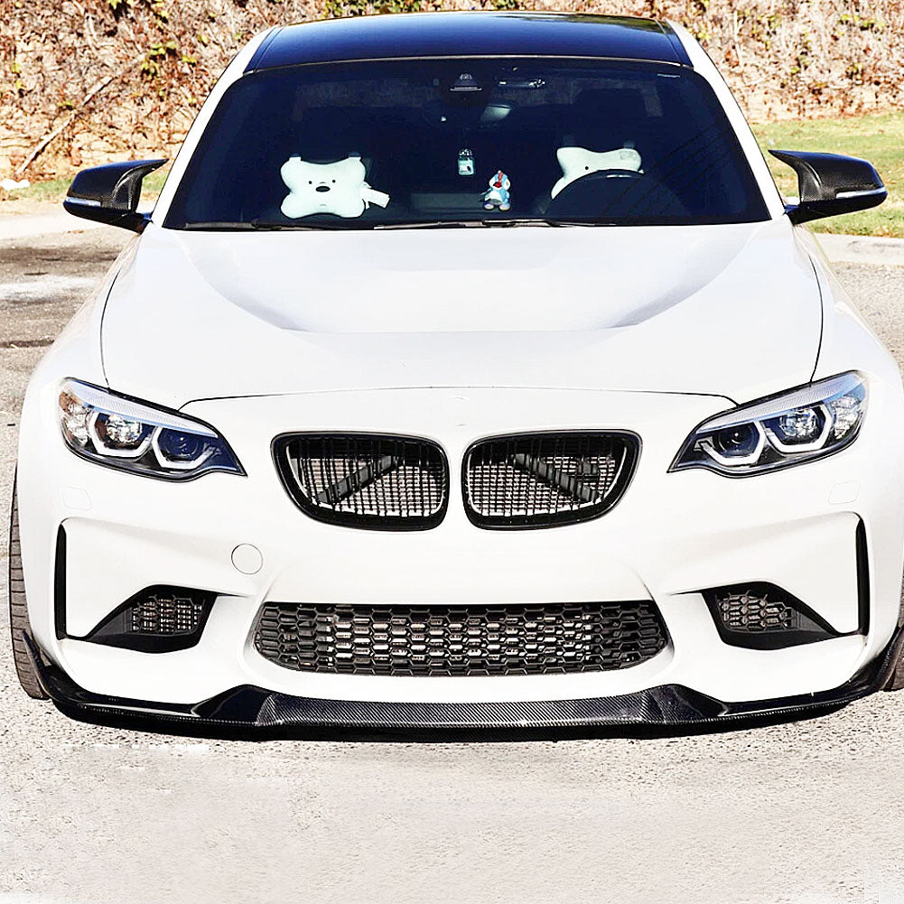 CS Style Carbon Fiber Front Lip for BMW M2 F87( 2016-2018)