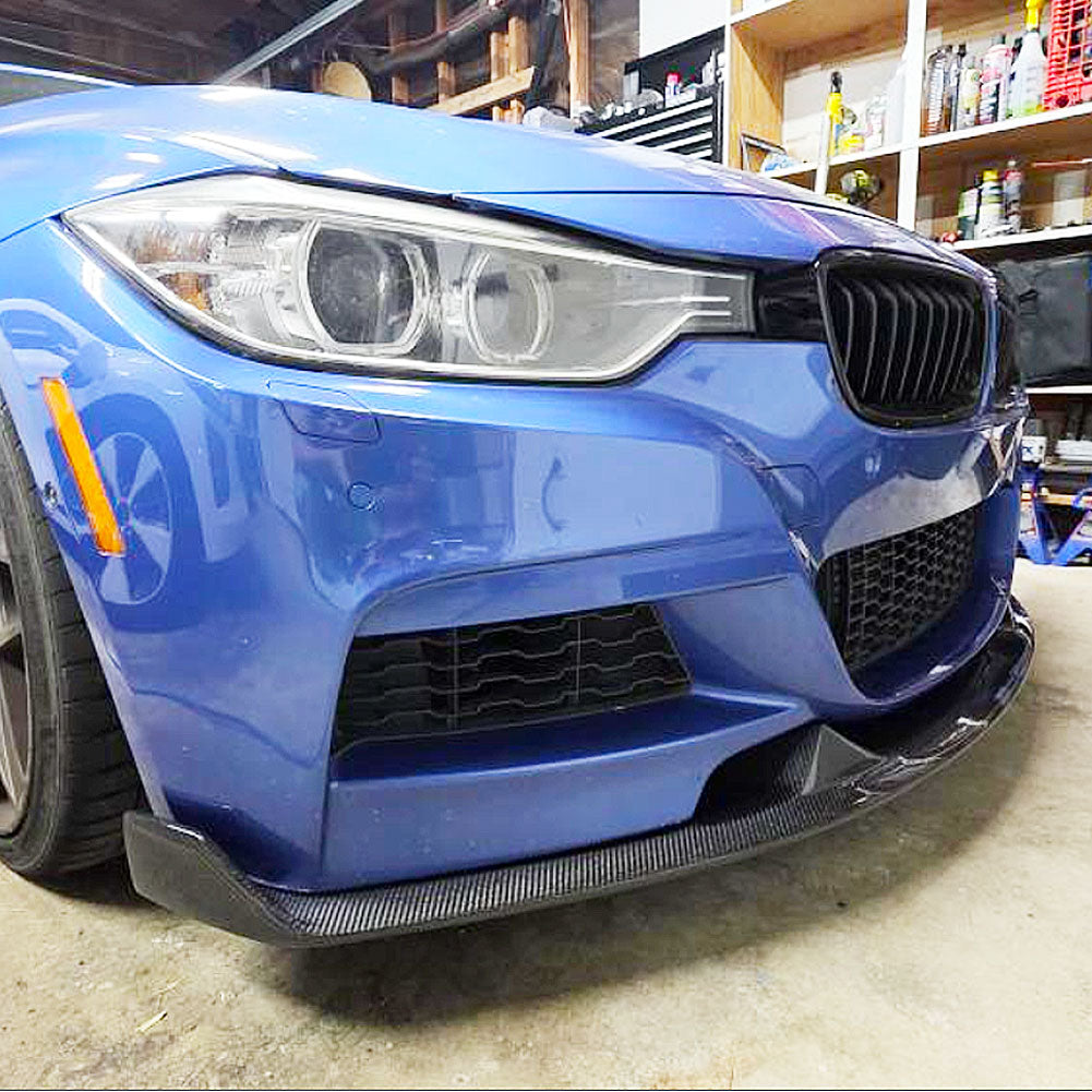 MAD Style Carbon Fiber Front Lip for BMW 3 Series F30 M Sport (2012-2019)