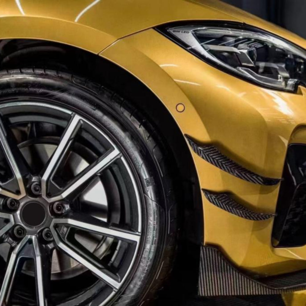 ST Style Carbon Fiber Front Bumper Vent Trim for BMW 3 Series G20 Pre-LCI M Sport (2019-2022)