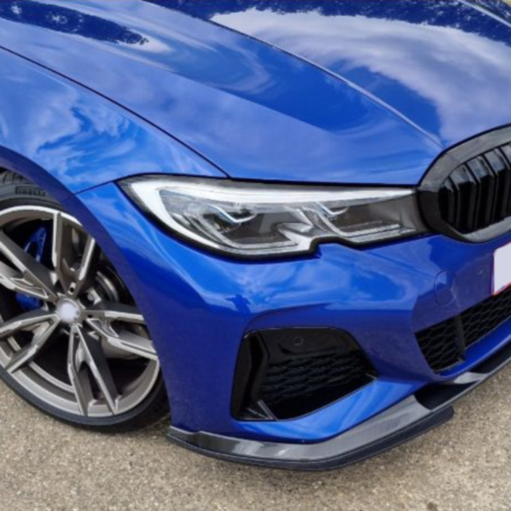 ST Style Carbon Fiber Front Lip for BMW 3 Series G20/G21 Pre-LCI M-Sport (2019-2022)