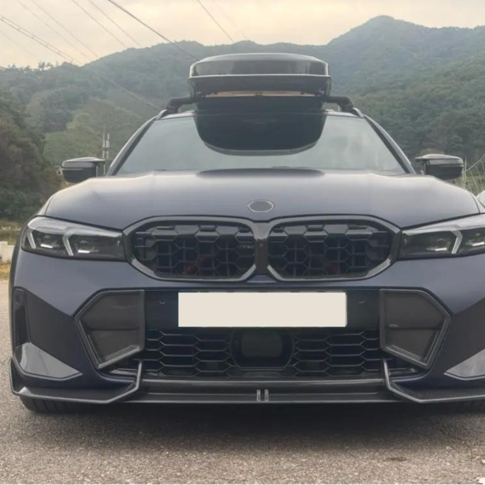 ST Style Carbon Fiber Front Bumper Air Vent Cover for BMW 3 Series G20/G21 Pre-LCI M Sport (2019-2022)