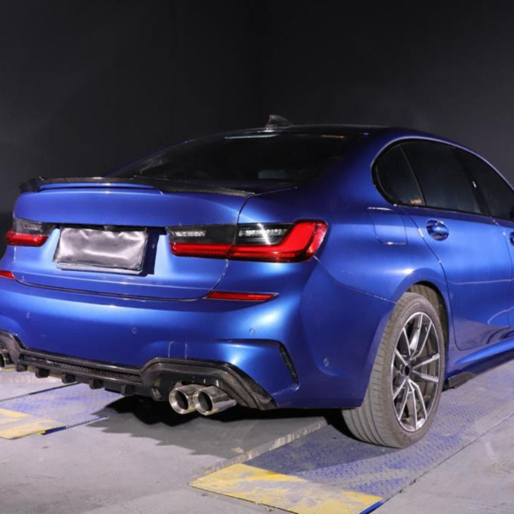 Performance Style Carbon Fiber Rear Diffuser for BMW 3 Series G20/G21 Pre-LCI M Sport (2019-2022)