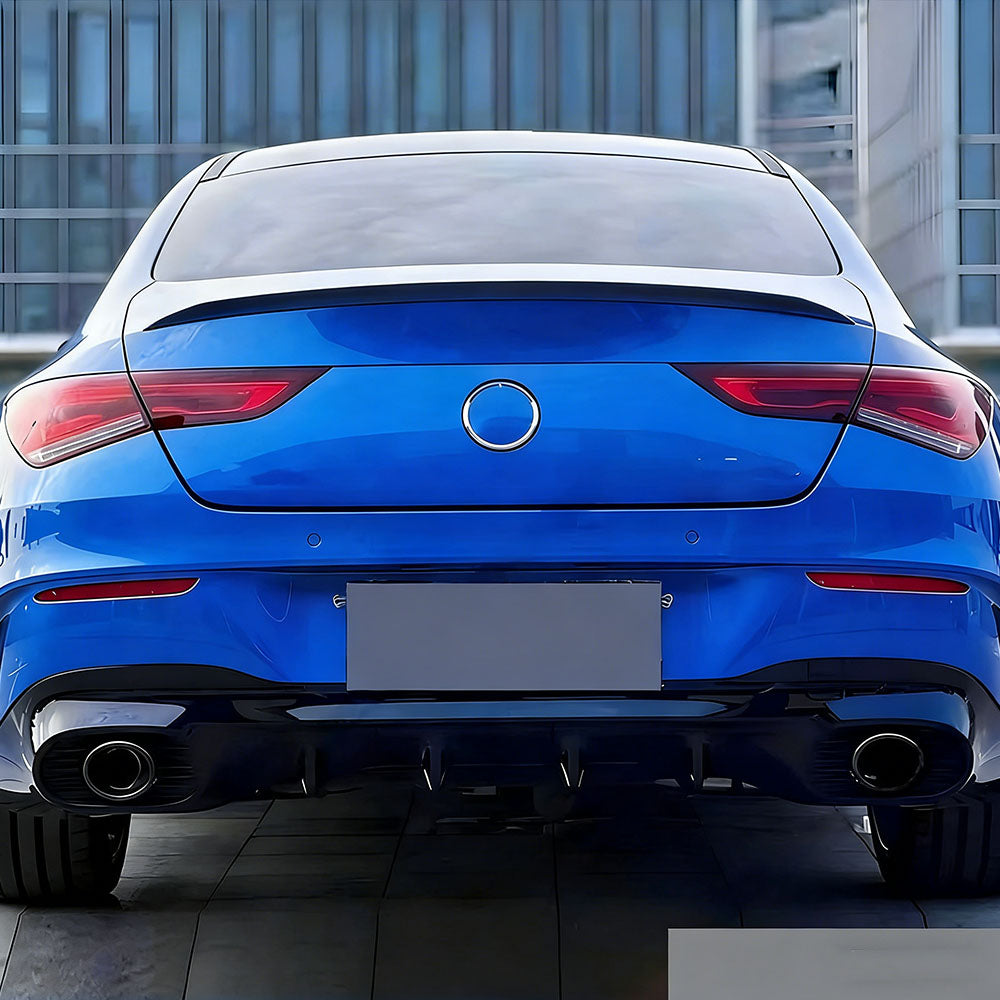 Glossy Black Trunk Spoiler for Mercedes Benz CLA Class C118 (2019+)