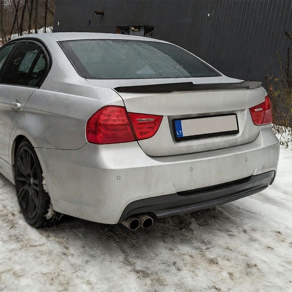 M4 Style Gloss Black Spoiler for BMW 3 Series E90 LCI(2008-2012)