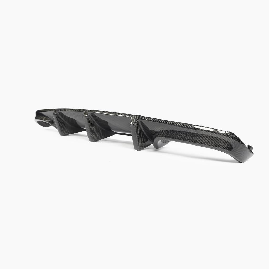 TMS Style Carbon Fiber Rear Diffuser for Mercedes Benz C63 W204 Pre-Facelift (2008-2011)