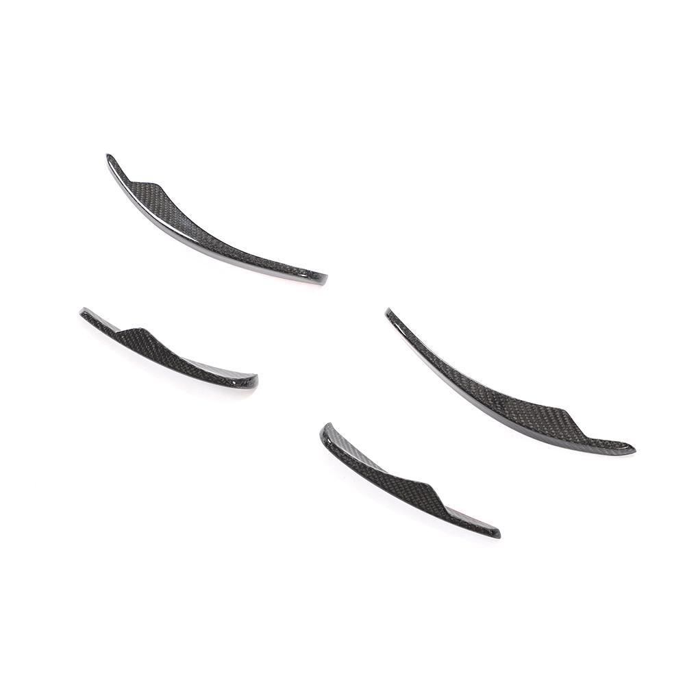 ST Style Carbon Fiber Front Canards For BMW M6 F06/F12/F13 (2012–2018)