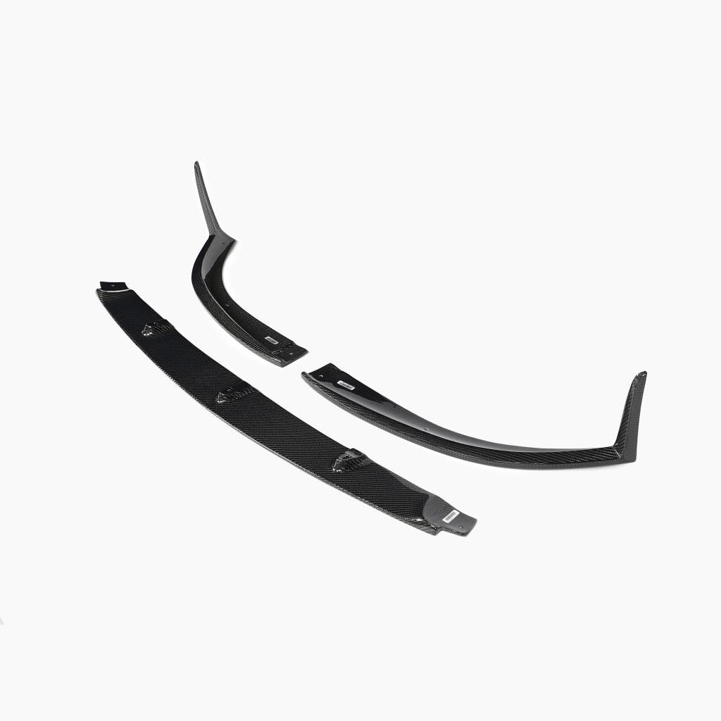 Mercedes-Benz C63 AMG W205 Carbon Fiber Front Lip-side view