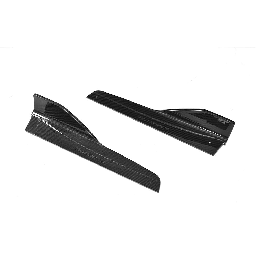 JC Style Carbon Fiber Side Skirts Splitter for BMW M3 F80, M4 F82/F83 (2014-2020)