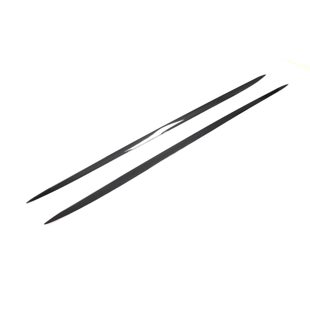 ST Style Carbon Fiber Side Skirts For Mercedes Benz AMG GT 4‑Door X290 Pre‑Facelift (2019–2021)