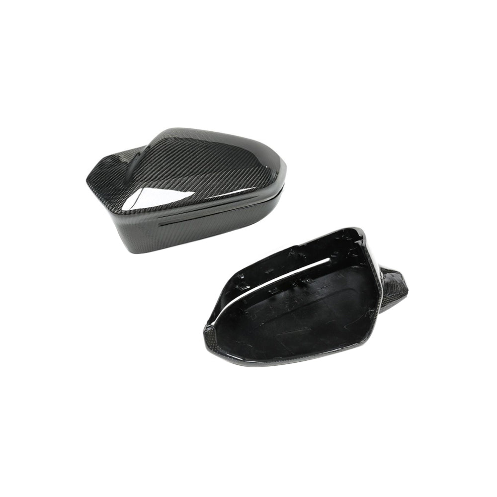 LHD ST Style Carbon Fiber Mirror Caps for BMW 5 Series I5 G60 / 7 Series G70 /X3 G45 (2023-present)