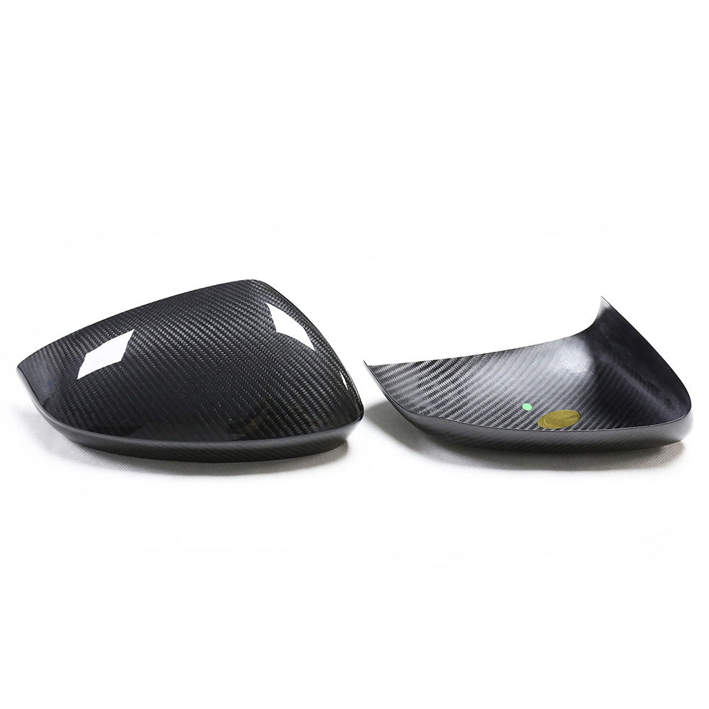 ST Style Carbon Fiber ADD ON Mirror Caps for Audi A3/S3/RS3 8Y (2020-2024)