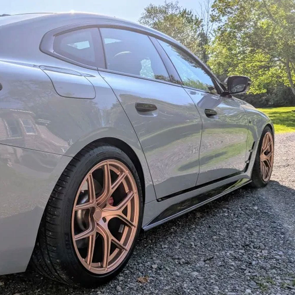 3D Style Carbon Fiber Side Skirts for BMW 4 Series, i4 G26 Gran Coupé (2021+)