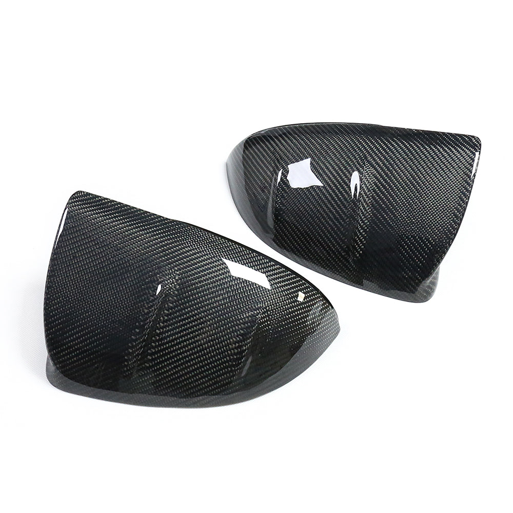 Carbon Fiber replacement Mirror Caps for Mercedes Benz C-Class W206 (2022+), S-Class W223 (2021+)