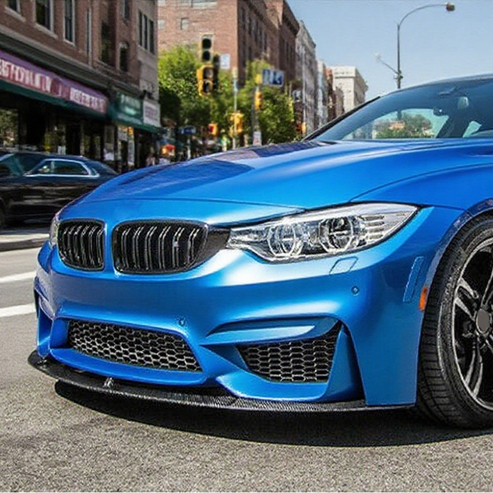 MP Style Carbon Fiber Front Lip for BMW M3 F80, M4 F82/F83 (2014-2020)