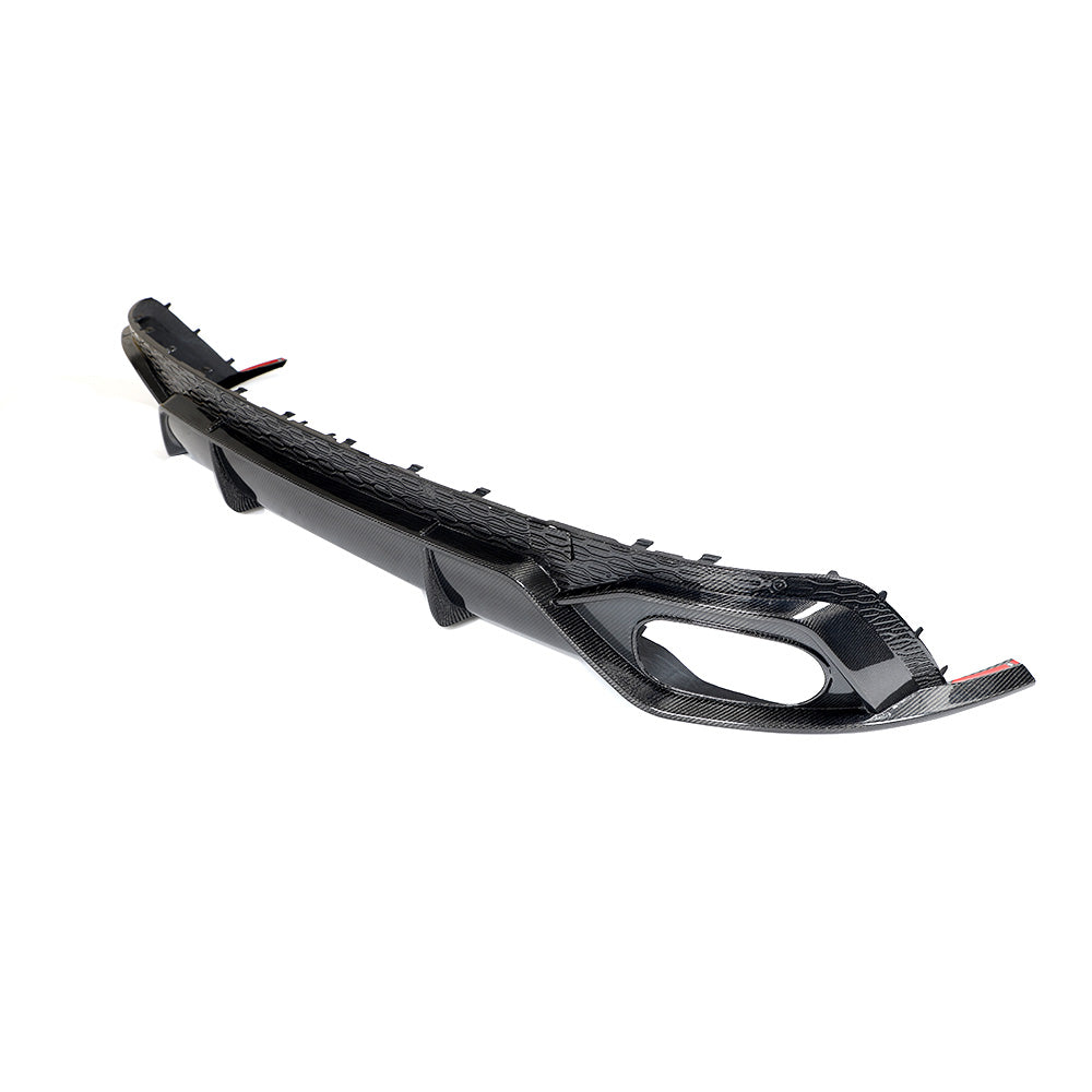 ST Style Carbon Fiber Rear Diffuser for Audi RSQ8 Pre-LCI (2019–2023)