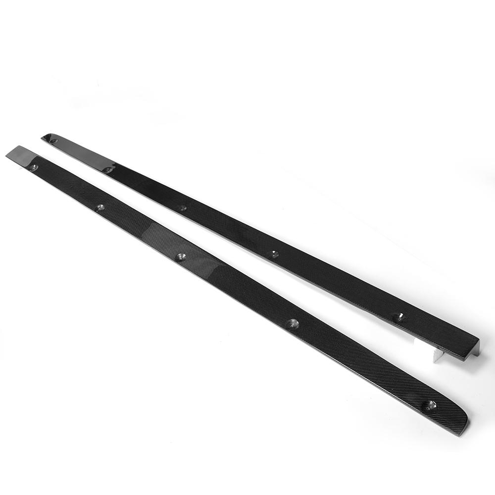 JC Style Carbon Fiber Side Skirts for Mercedes Benz C‑Class W205 Sport (2014-2021)