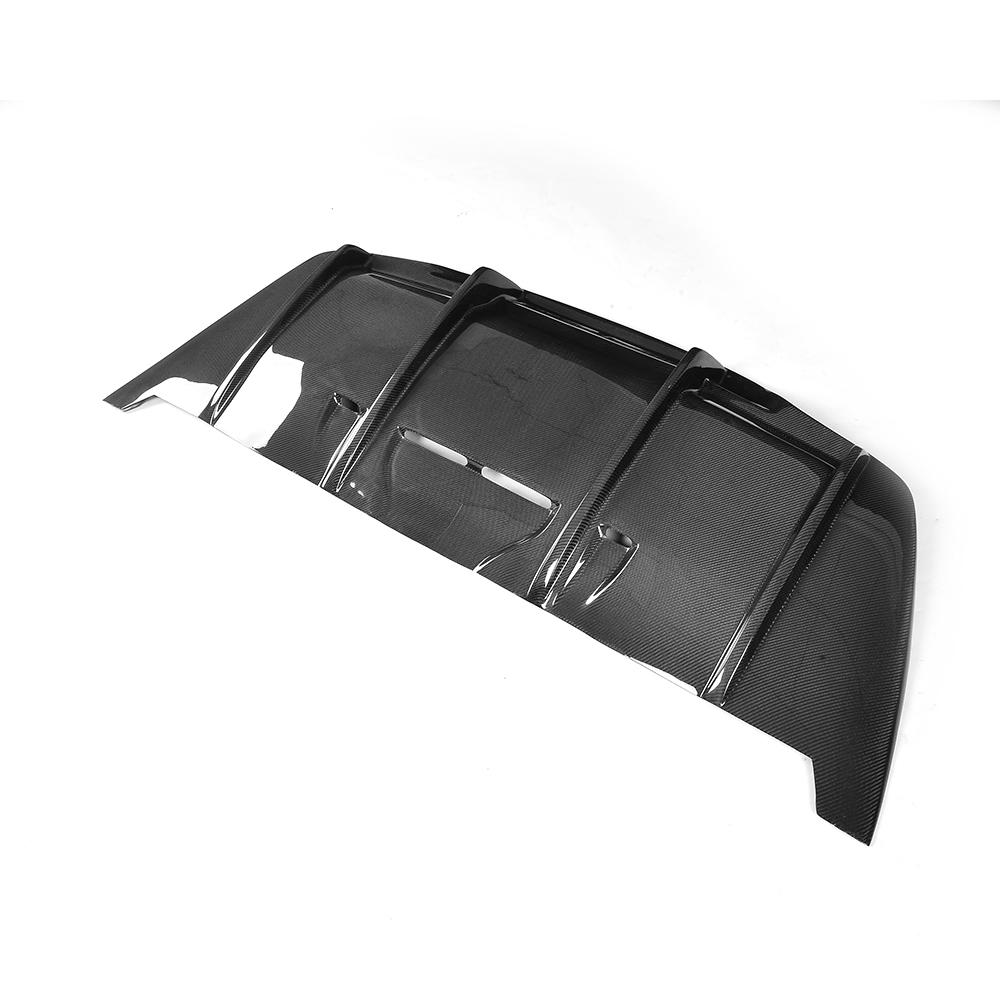 PSM Style Carbon fiber Rear Diffuser for Mercedes Benz C63 AMG W205 Pre‑Facelift Coupé (2015-2018)