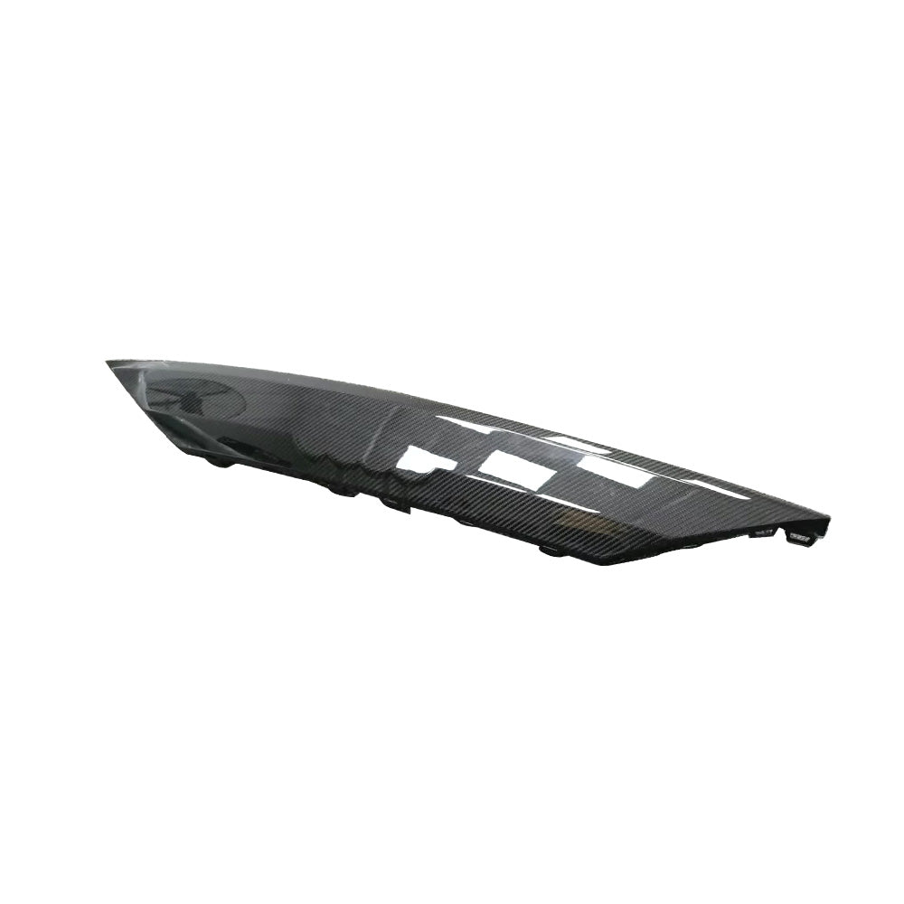 Carbon Fiber Rear door trunk lid cover trim for Audi Q8 Pre-LCI(2019-2023)