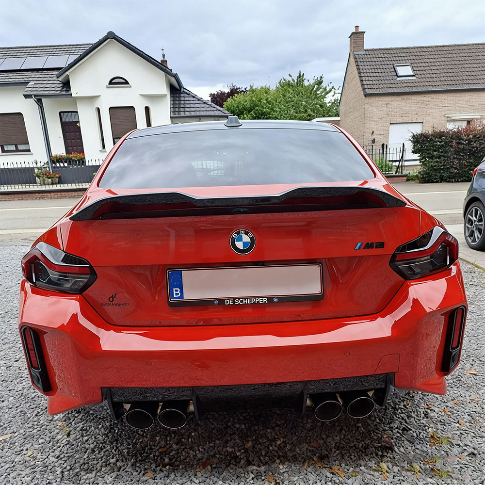 Performance Style Gloss Black Rear Spoiler for BMW 2 Series G42 Coupé(2021–present)