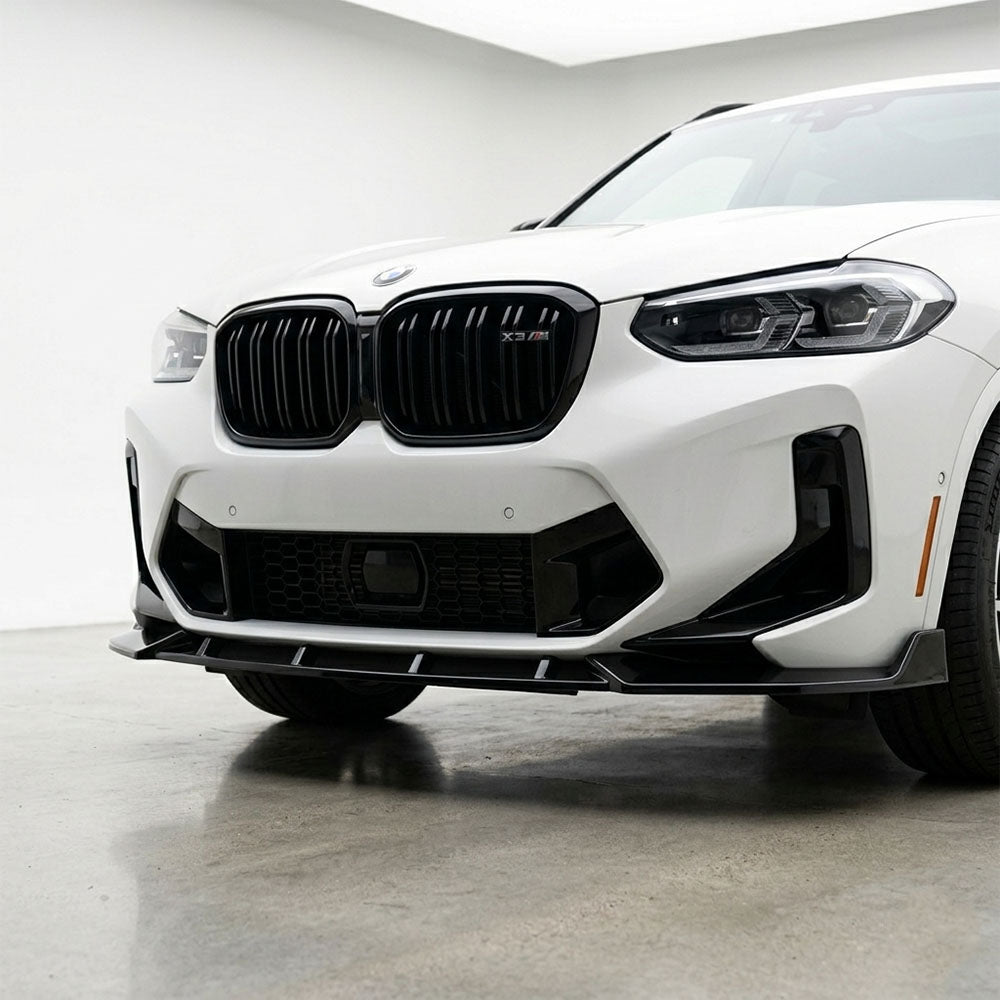 Gloss Black Front Lip For X3M F97 LCI(2021-presemt)