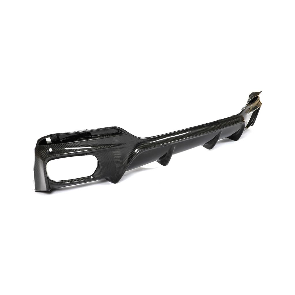 3D Style Carbon Fiber Rear Diffuser for BMW X6 F16 M Sport (2014-2019)