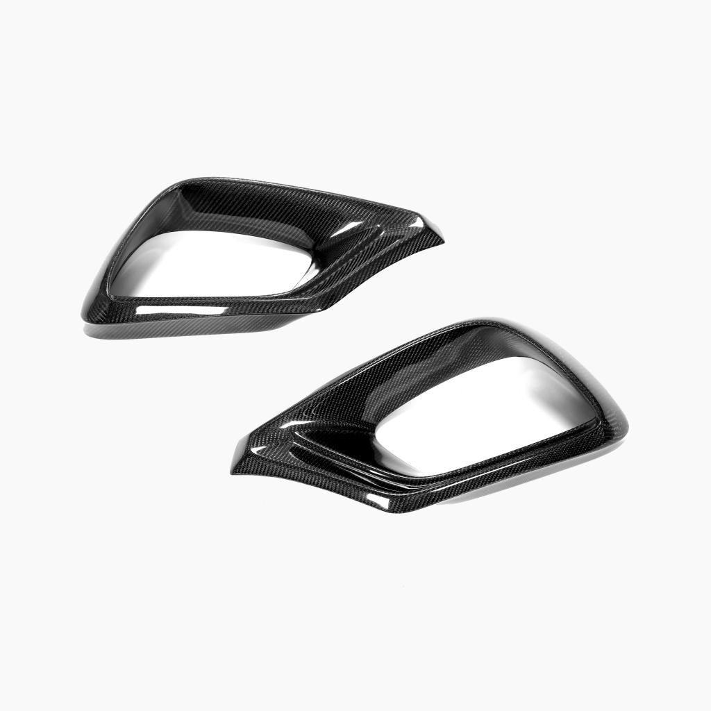 Benz S‑Class W222 Facelift Front Canards Carbon Fiber
