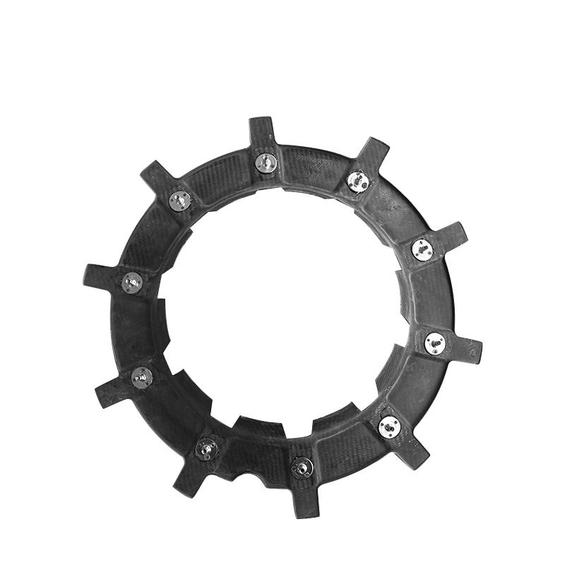 Mercedes-Benz G‑Class W463A Pre‑Facelift Wheel Hub Cover carbon fiber back view