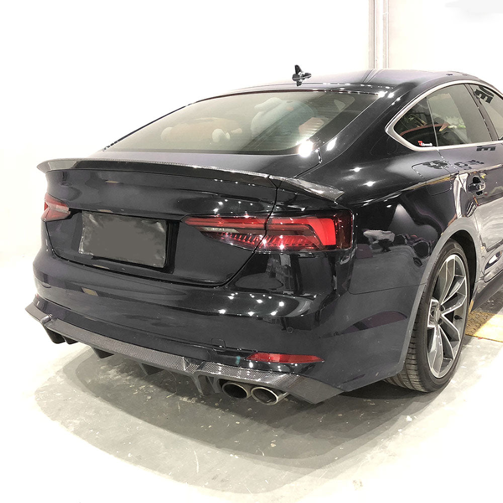 ABT Style Carbon Fiber Rear Diffuser for Audi A5 / S5 B9 Pre-LCI (2017-2019)