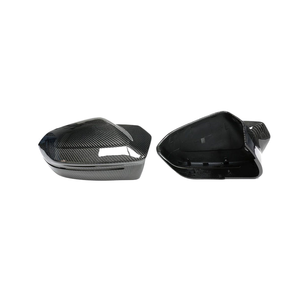 LHD ST Style Carbon Fiber Mirror Caps for BMW 5 Series I5 G60 / 7 Series G70 /X3 G45 (2023-present)