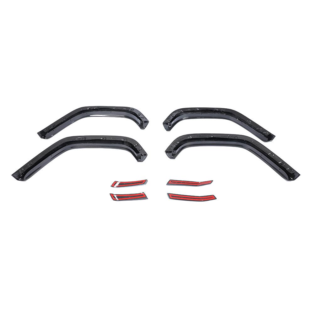 Mercedes-Benz G‑Class W463A Pre‑Facelift Fender Flares carbon fiber back view