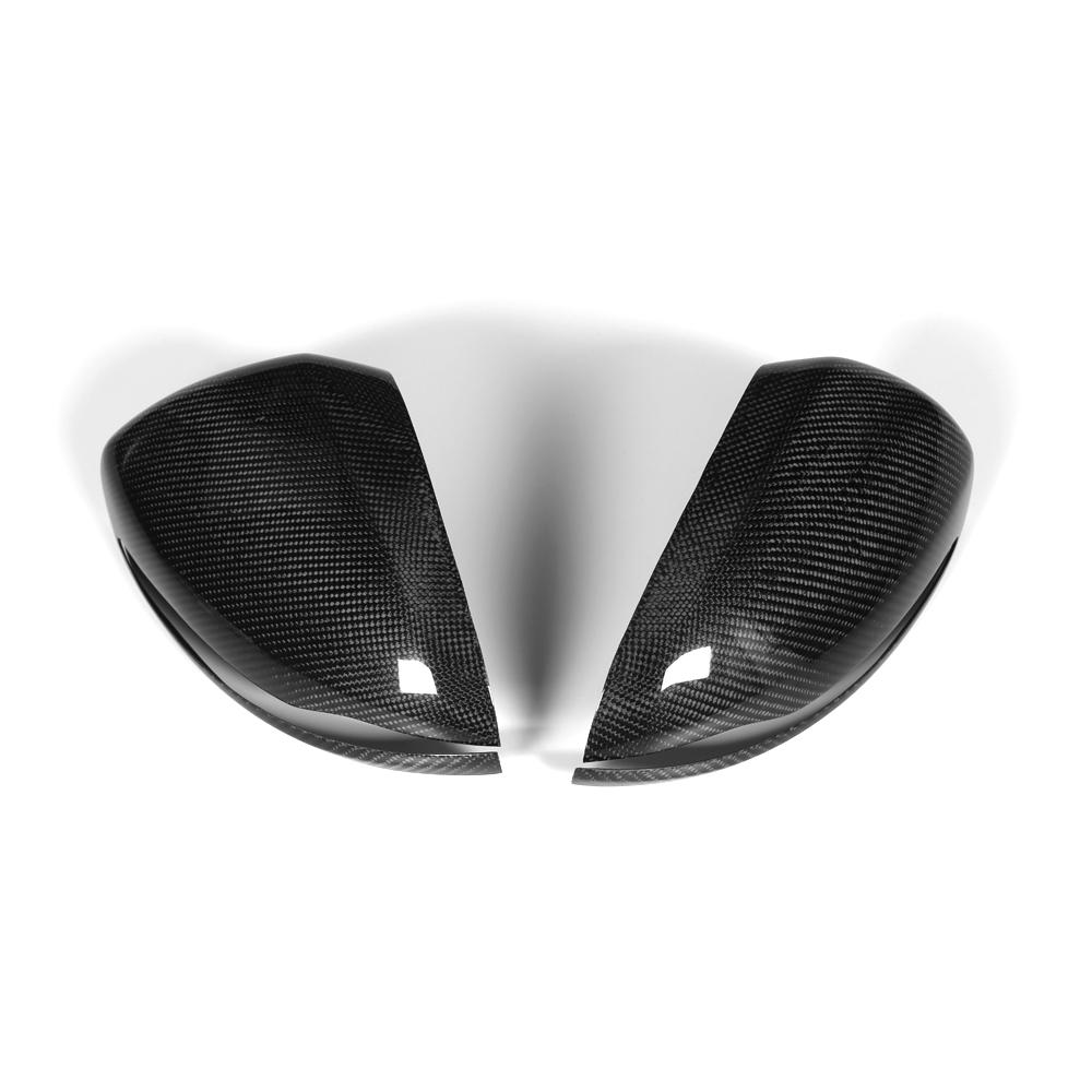 Carbon Fiber ADD ON Mirror Caps For Mercedes Benz S‑Class W222 Pre‑Facelift, C‑Class W205 Pre‑Facelift (2014–2018)