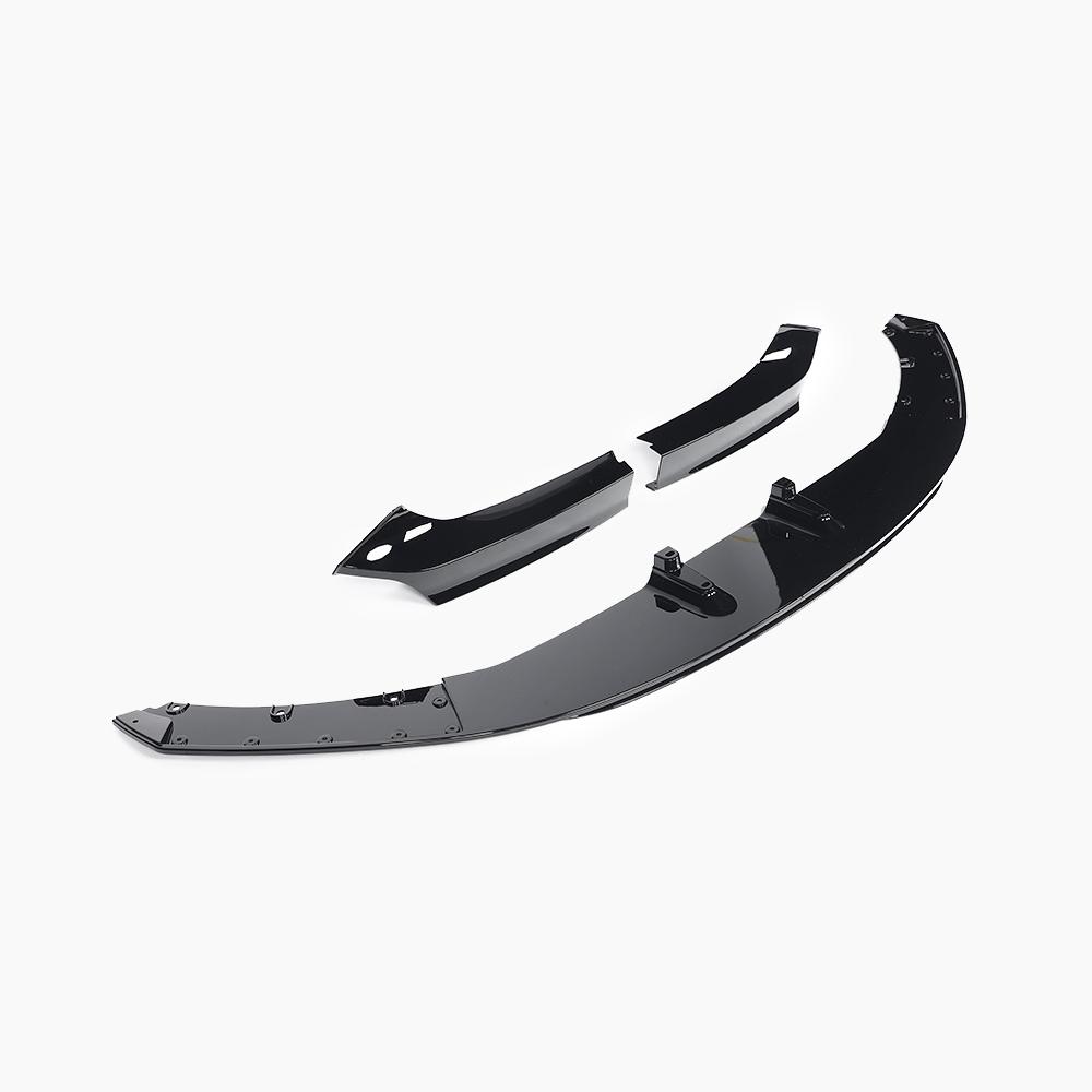 Performance Style Gloss Black Front Lip for BMW 2 Series F22/F23 M Sport (2014–2021)
