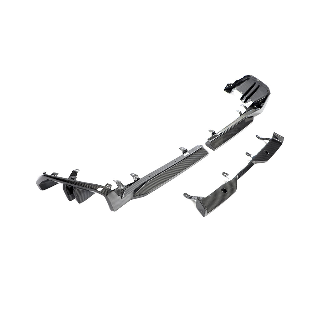 Performance Style Carbon Fiber Rear Diffuser for BMW 5 Series G60 M Sport (2023-present)