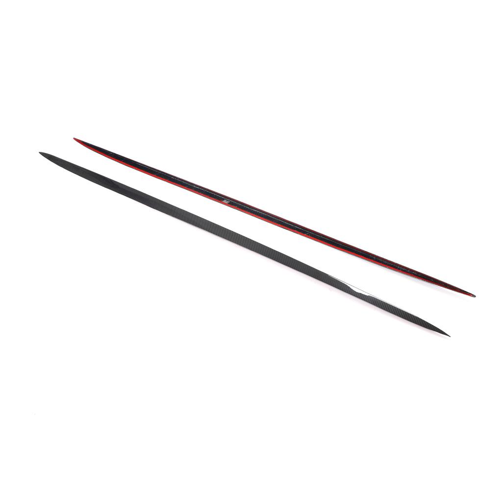 ST Style Carbon Fiber Side Skirts For Mercedes Benz AMG GT 4‑Door X290 Pre‑Facelift (2019–2021)