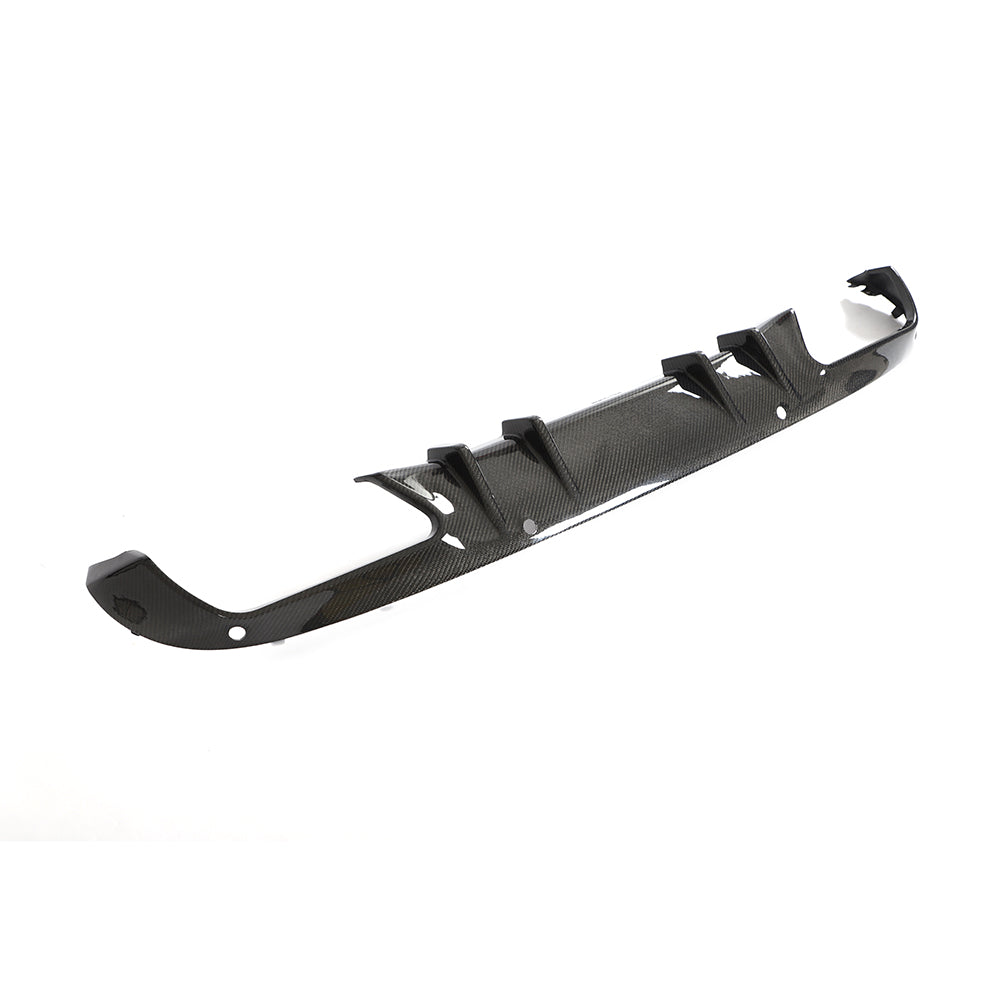 AMG Style Carbon Fiber Rear Diffuser for Mercedes C-Class W205 Standard Pre-Facelift (2014-2018)