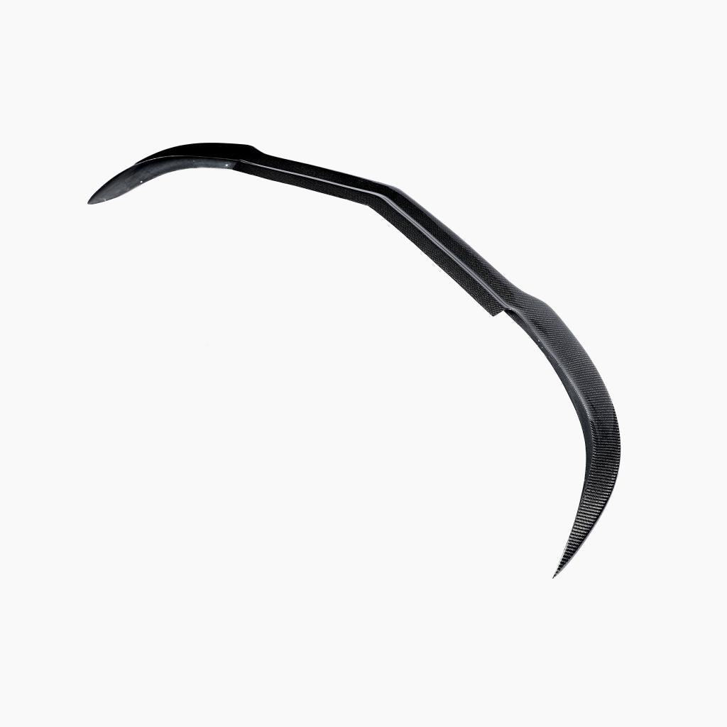 Mercedes-Benz C63 W204 Carbon Fiber Trunk Spoiler-full side view