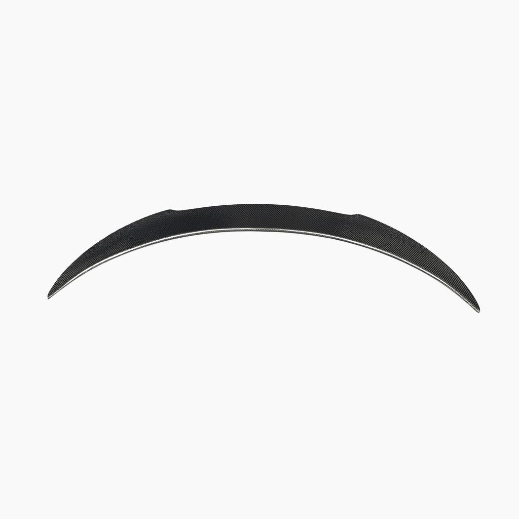 Mercedes-Benz C‑Class C205/C43 C63 AMG Coupe Carbon Fiber Trunk Spoiler-full rear view