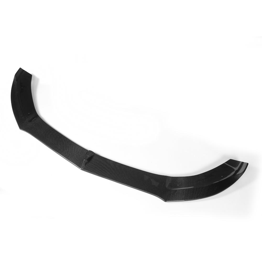 JC Style Carbon Fiber Front Lip for Mercedes Benz C‑Class W205 Sport Pre‑Facelift (2014-2018)