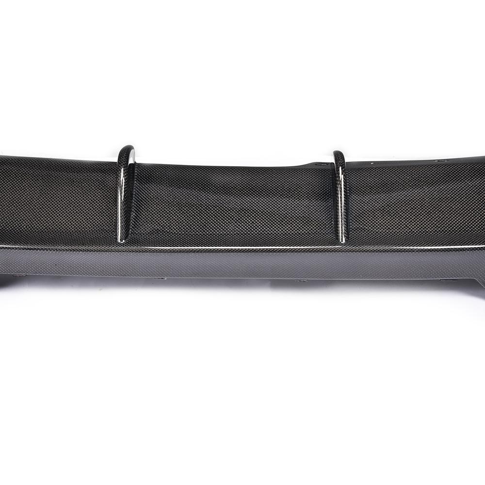 V style Carbon Fiber Rear Diffuser For BMW 5 Series F10/F11 M Sport (2010–2017)