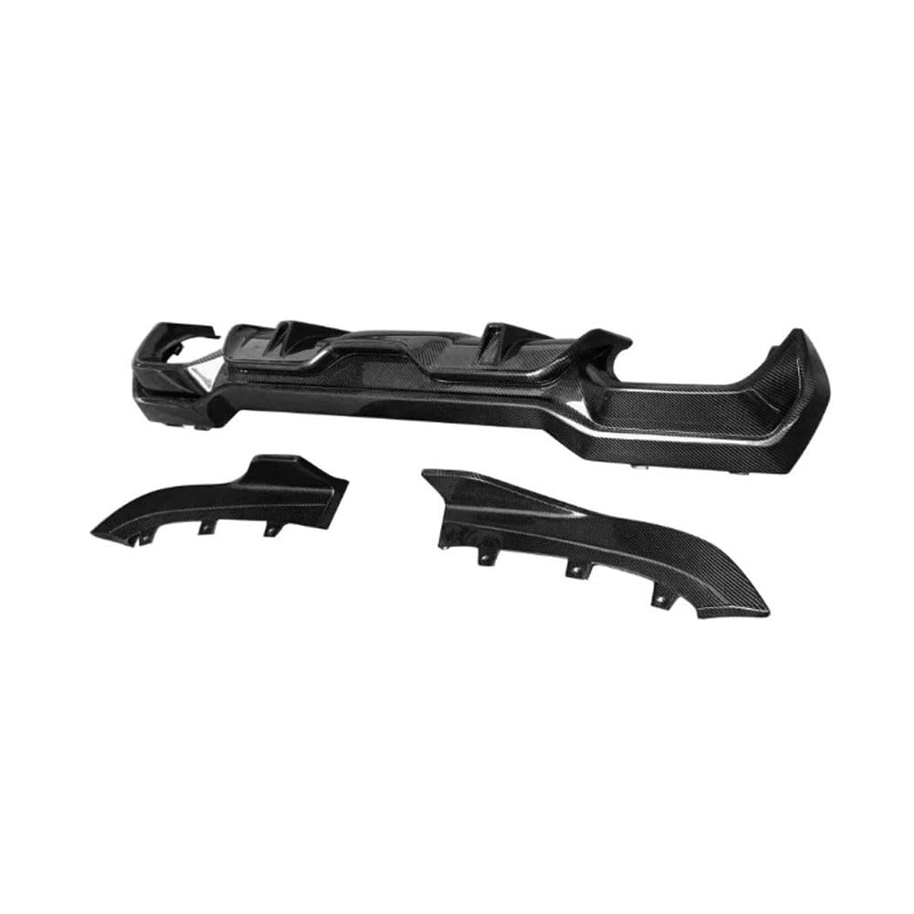 Real Carbon Fiber Rear Diffuser Lip for BMW 4 Series G22 Coupe 2021-2024 G23 Convertible M-Sport 2-Door Lower Bumper Lip Spoi