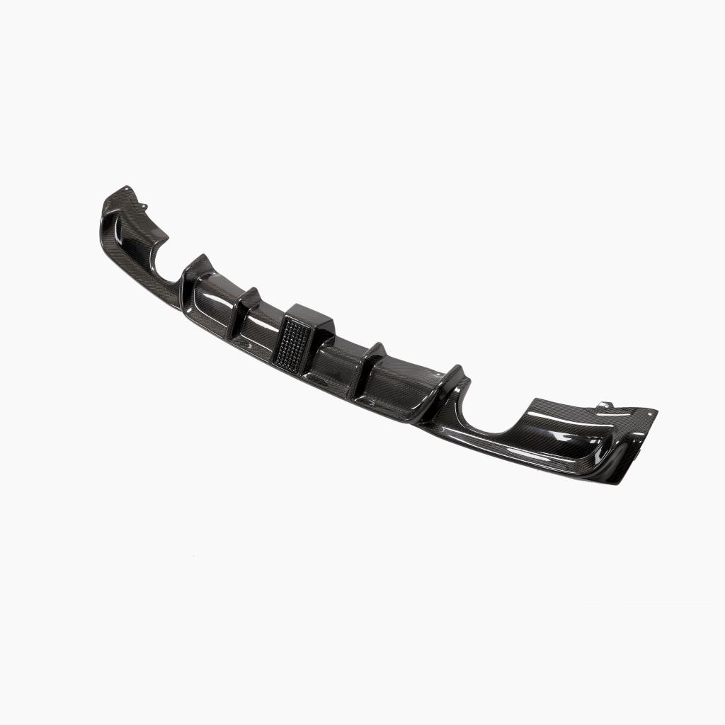 ST Style Carbon Fiber Rear Diffuser Single Exhaust for BMW 3 Series F30 M Sport(2012-2019)