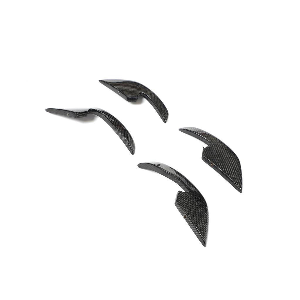 ST Style Carbon Fiber Front canards For Audi RS6 C7, RS7 C7 (2013–2018)