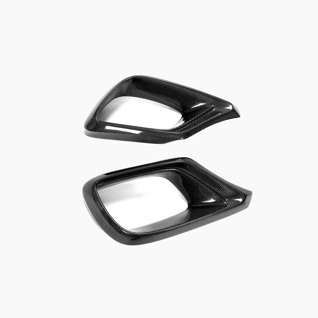 Benz S‑Class W222 Facelift Front Canards Carbon Fiber