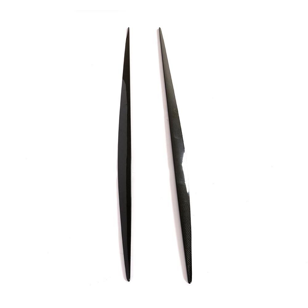 ST Style Carbon Fiber Side Skirts for Mercedes-Benz S-Class C217 Pre-Facelift 2014-2017
