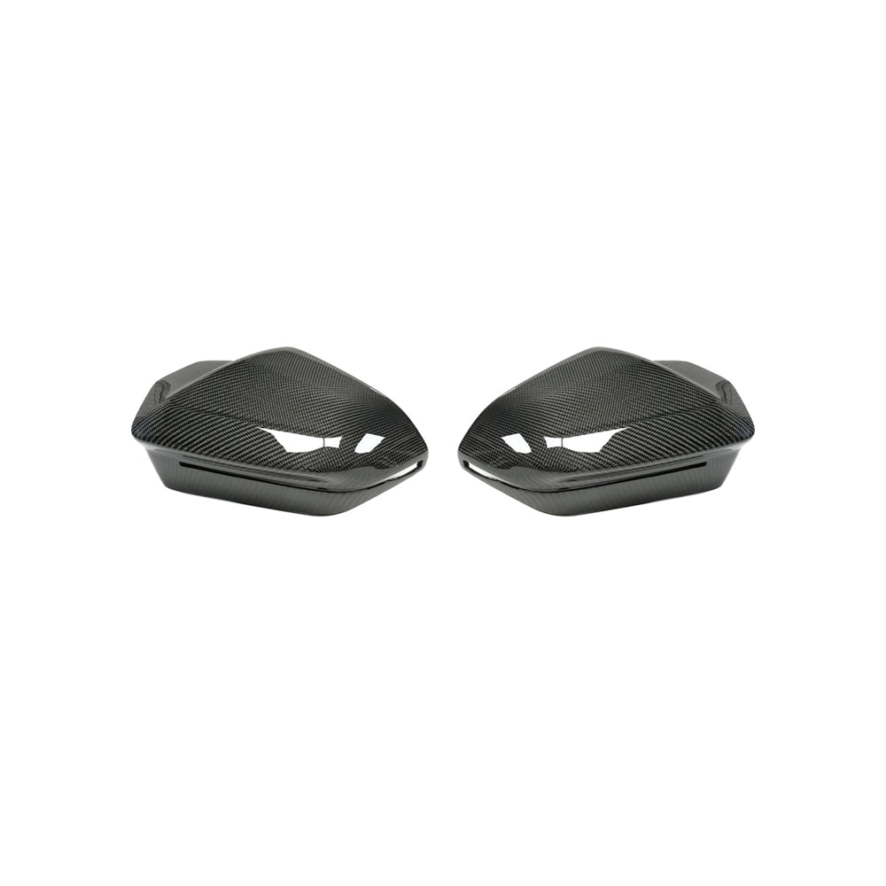 LHD ST Style Carbon Fiber Mirror Caps for BMW 5 Series I5 G60 / 7 Series G70 /X3 G45 (2023-present)