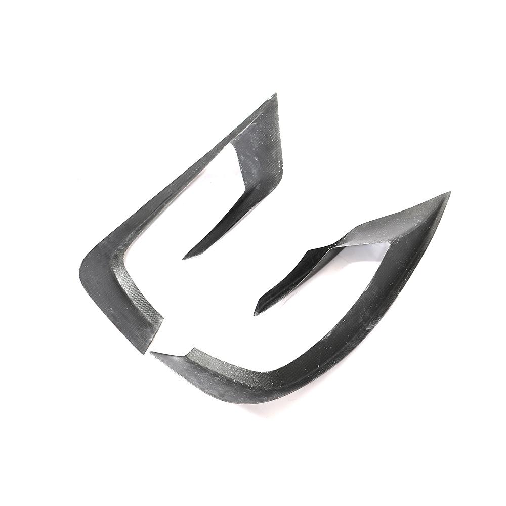 B Style Carbon Fiber Front Canards For Mercedes Benz S‑Class W222 Pre‑Facelift (2014–2017)