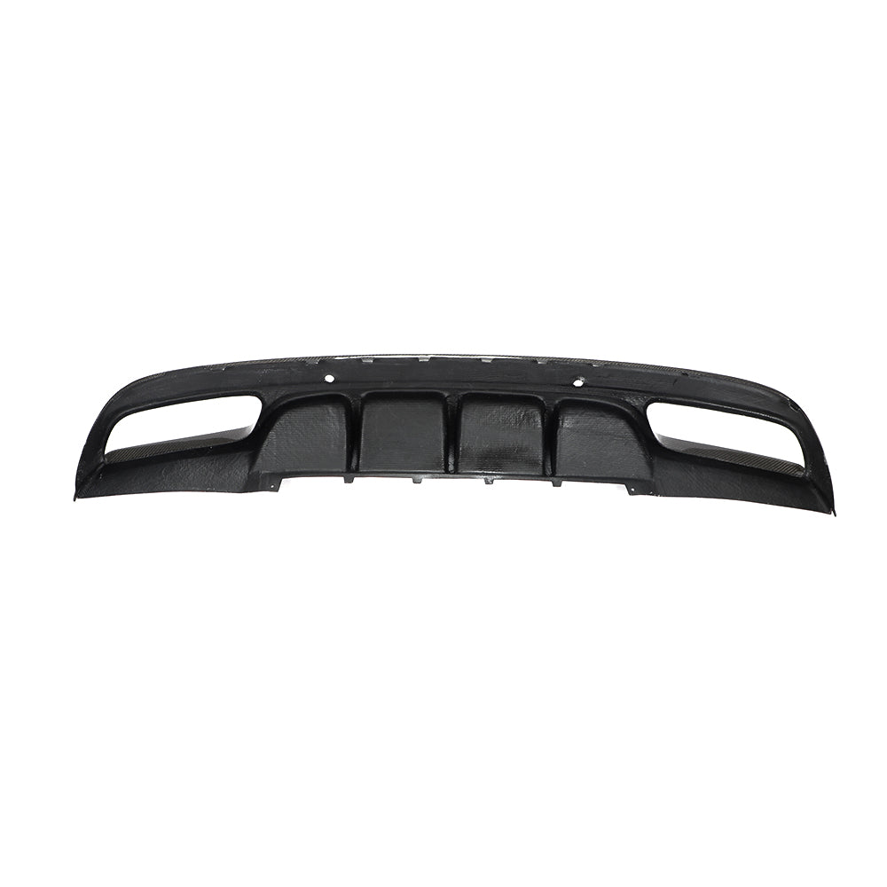 Benz W205 Carbon Fiber Rear Diffuser-Reverse Side