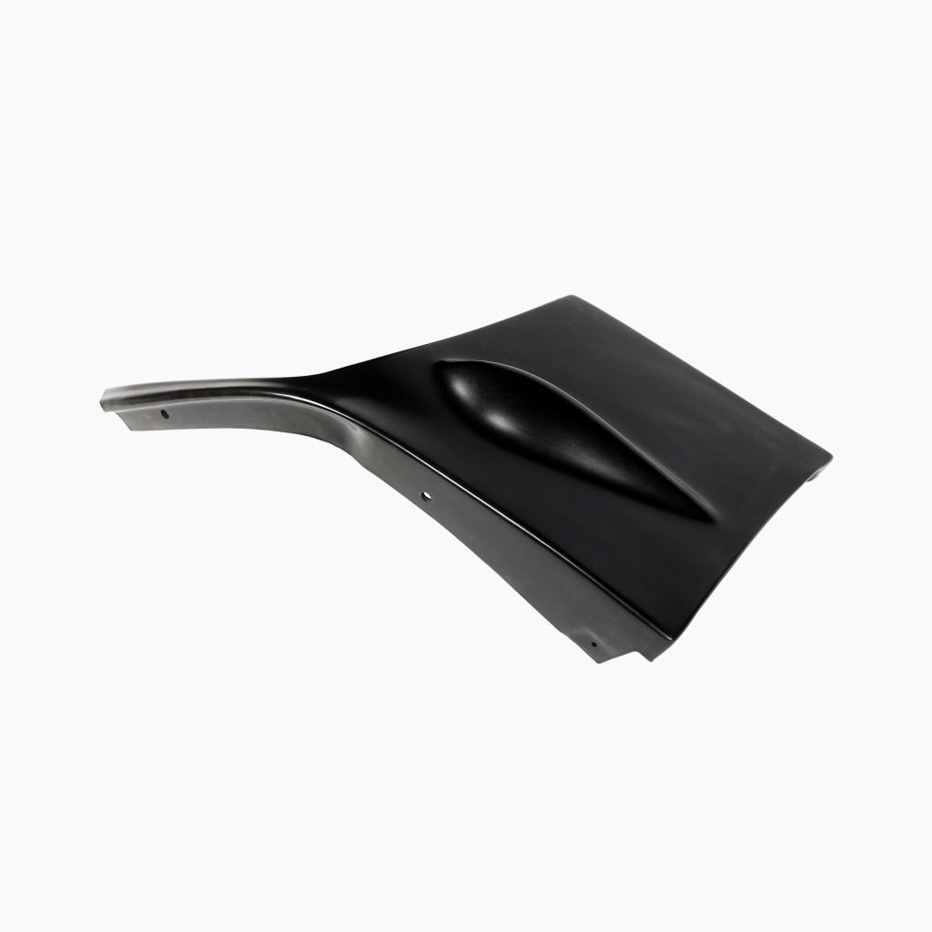 STI Style BLACK Front Bumper Splitter for Subaru Impreza WRX (2004-2005)