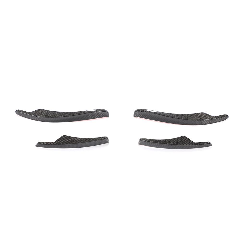 ST Style Carbon Fiber Front Canards For BMW M6 F06/F12/F13 (2012–2018)